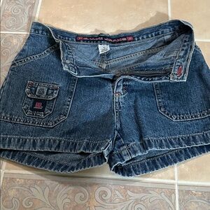 Classic Blue Denim Jean Shorts